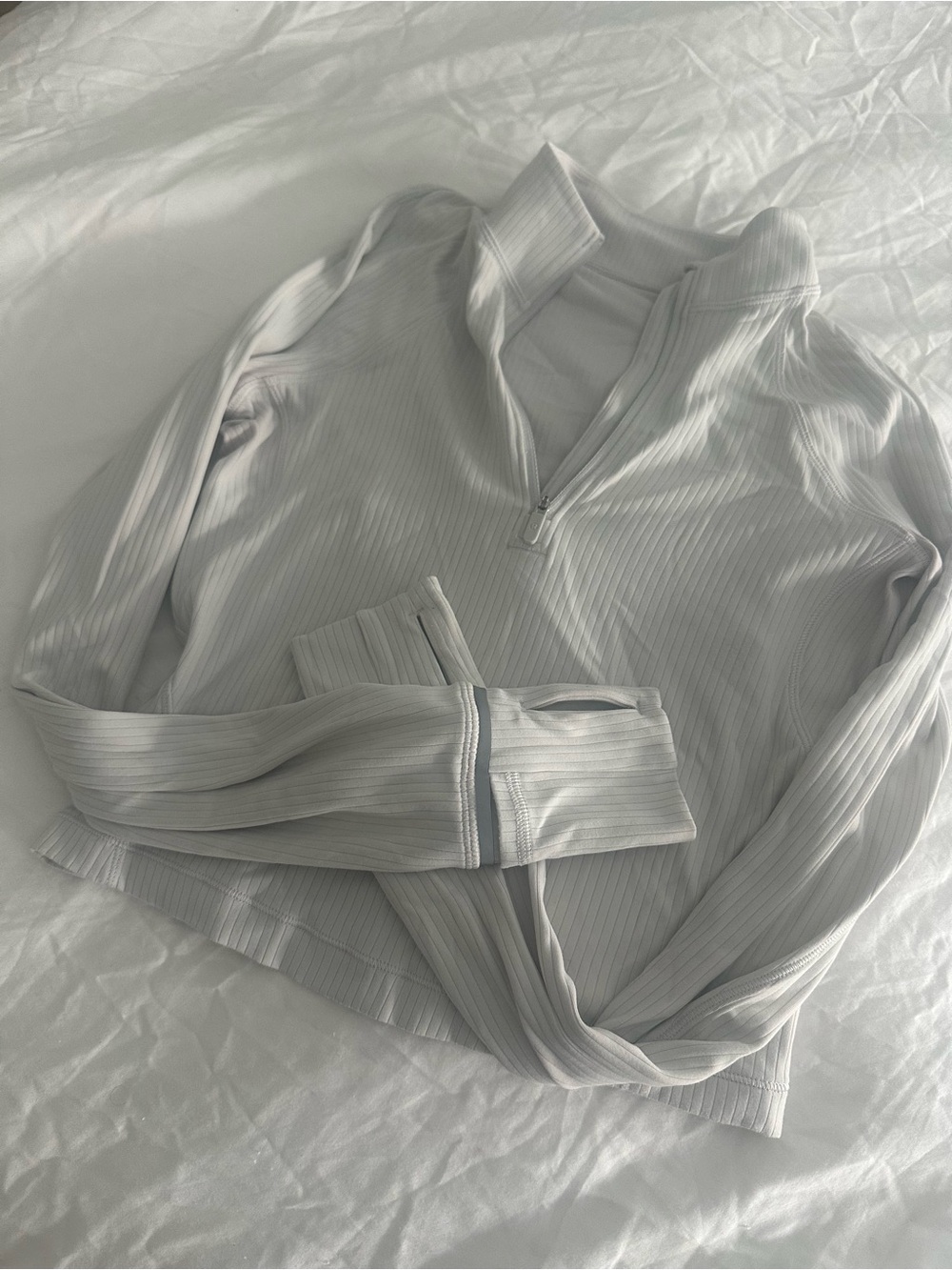 lululemon athletica Rulu Ribbed Half-Zip Pullover